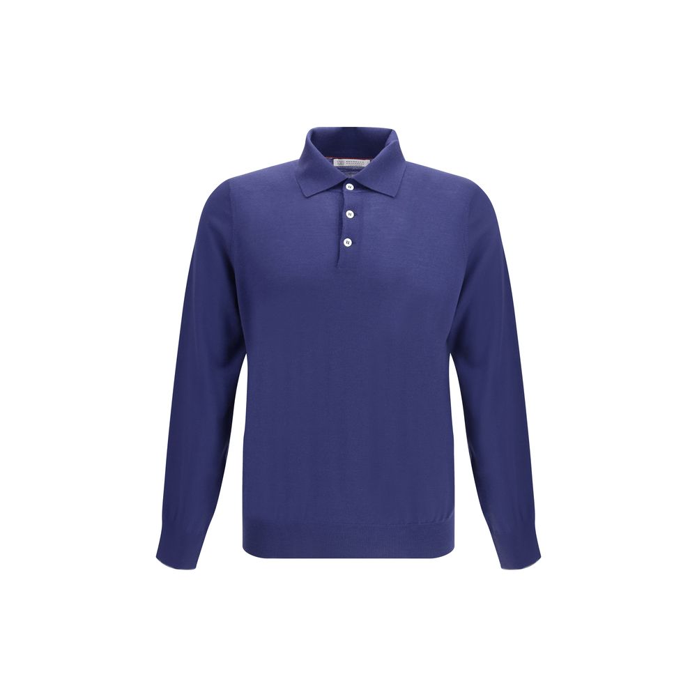 Blue Cashmere Dress Shirt