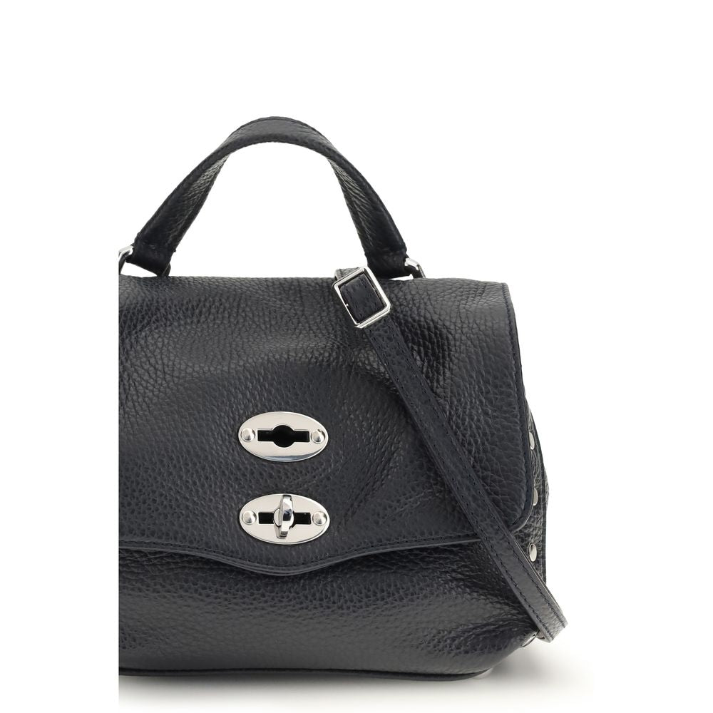 Blue Calf Leather Bos Taurus Shoulder Bag