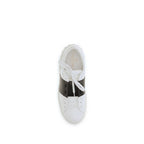 Blue Calf Leather Bos Taurus Low Top Sneakers