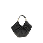 Black Calf Leather Bos Taurus Shoulder Bag