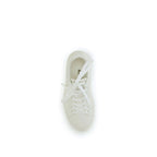 White Calf Leather Bos Taurus Low Top Sneakers