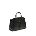 Black Calf Leather Bos Taurus Handbag
