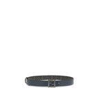 Blue Calf Leather Bos Taurus Regular Belt