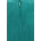 Bicolor Silk Casual Dress