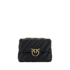 Black Calf Leather Bos Taurus Shoulder Bag