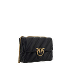 Black Calf Leather Bos Taurus Shoulder Bag