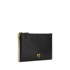 Black Calf Leather Bos Taurus Shoulder Bag