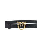 Black Calf Leather Bos Taurus Regular Belt