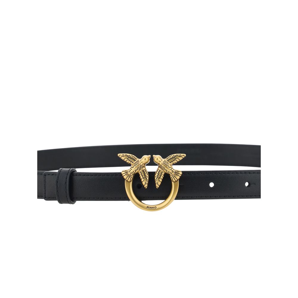 Black Calf Leather Bos Taurus Regular Belt