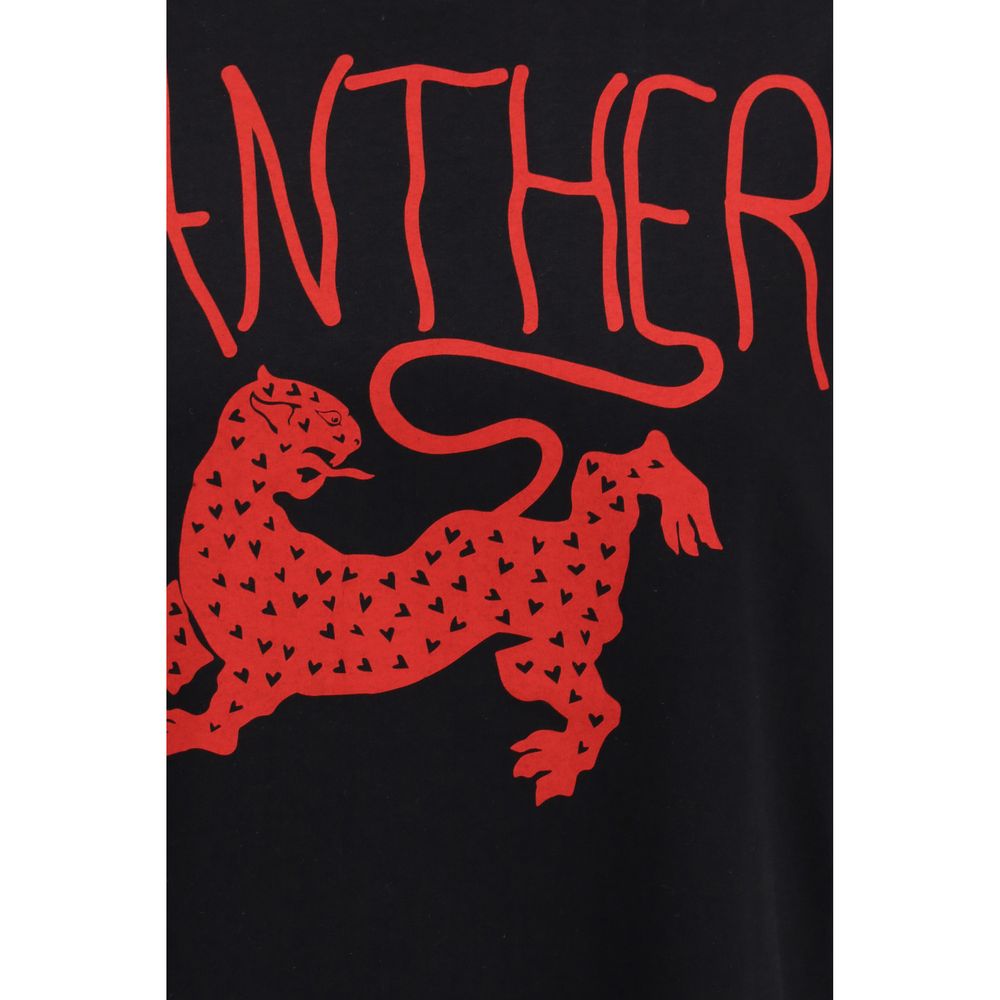 Black Cotton T-Shirt