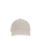 Beige Cotton Cap (Baseball Hat)