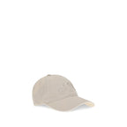 Beige Cotton Cap (Baseball Hat)