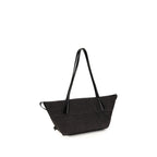 Black Raffia Shoulder Bag