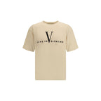 Beige Cotton T-Shirt