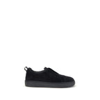 Black Calf Leather Bos Taurus Low Top Sneakers