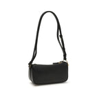 Black Calf Leather Bos Taurus Shoulder Bag