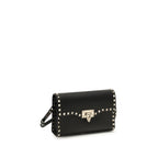 Black Calf Leather Bos Taurus Shoulder Bag