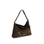 Black Calf Leather Bos Taurus Shoulder Bag
