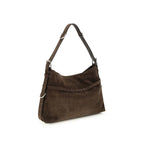 Black Calf Leather Bos Taurus Shoulder Bag