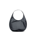 Black Calf Leather Bos Taurus Shoulder Bag