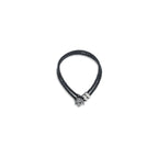 Black Calf Leather Bos Taurus Bracelet