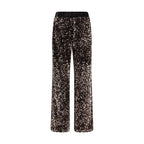 Multicolor Polyamide Casual Pants