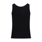 Black Cotton Tank Tops