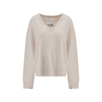Beige Cashmere Sweater