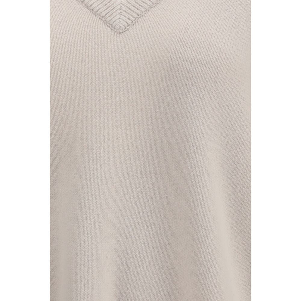 Beige Cashmere Sweater