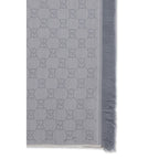 Gray Wool Scarf