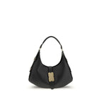 Black Calf Leather Bos Taurus Shoulder Bag