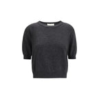 Gray Fleece Wool T-Shirt