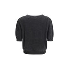 Gray Fleece Wool T-Shirt
