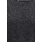 Gray Fleece Wool T-Shirt