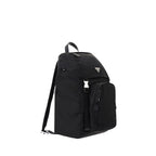 Black Recycled Polyamide Backpack