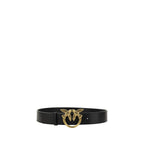 Black Calf Leather Bos Taurus Belt