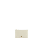 Beige Calf Leather Bos Taurus Shoulder Bag