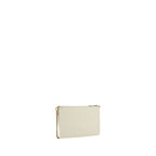 Beige Calf Leather Bos Taurus Shoulder Bag