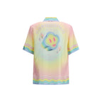 Multicolor Silk Pattern Shirt