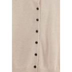 Beige Cashmere Cardigan