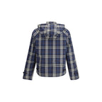 Blue Polyester Rain Coat