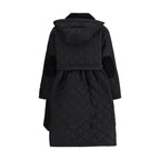 Black Polyester Coat