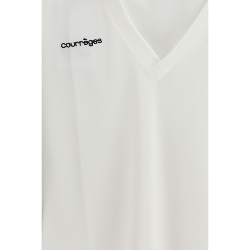 White Cotton Polo Shirt