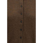 Brown Cashmere Cardigan