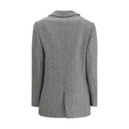 Multicolor Fleece Wool Coat