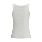White Cotton Tank Tops