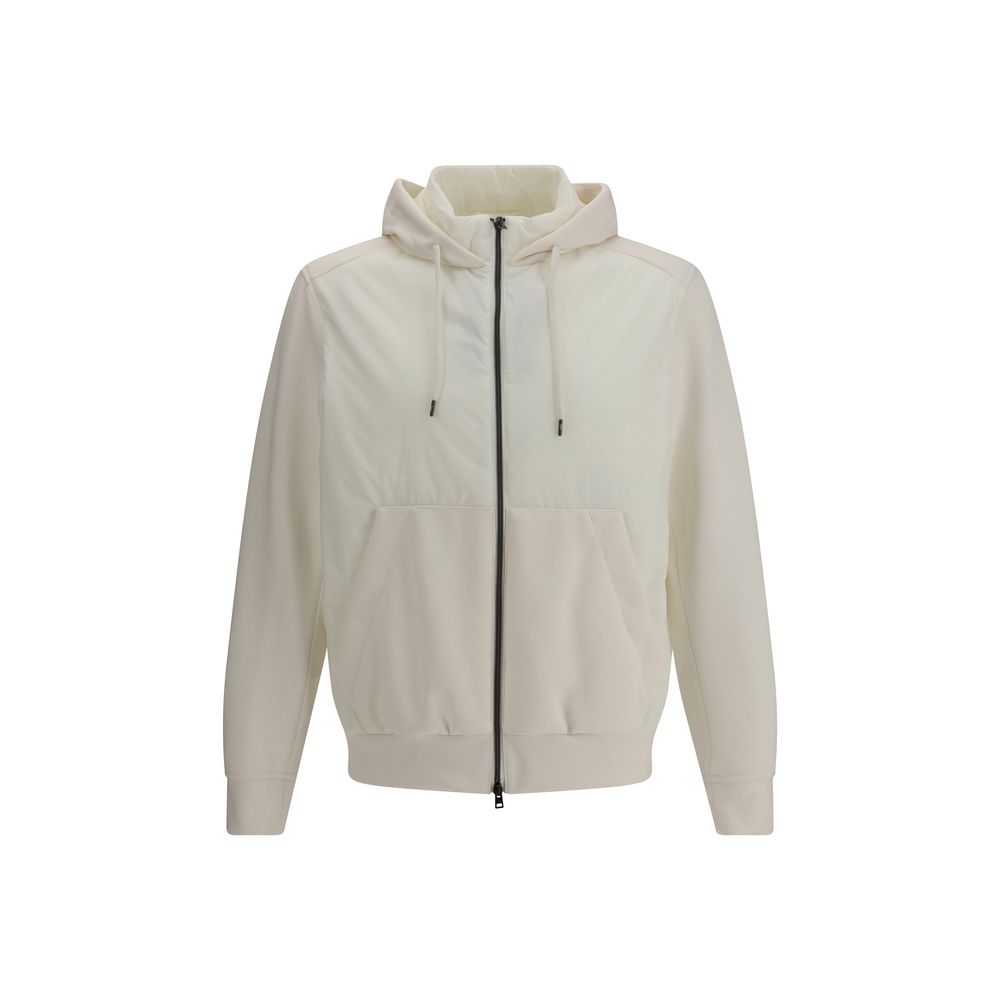 White Polyamide Shell Jacket