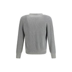 Gray Cotton Cardigan