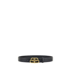 Black Calf Leather Bos Taurus Regular Belt