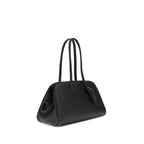 Black Calf Leather Bos Taurus Shoulder Bag